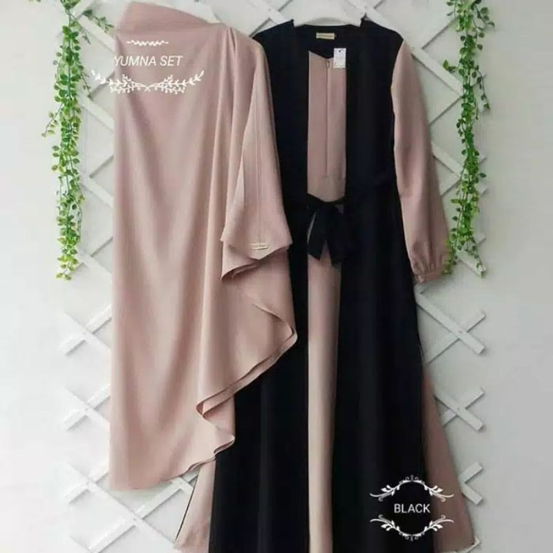 Gamis Wanita Syar'i Terbaru Size M L XL Gamis Syar'i Muslim Dewasa Busui Gamis Terbaru 2022