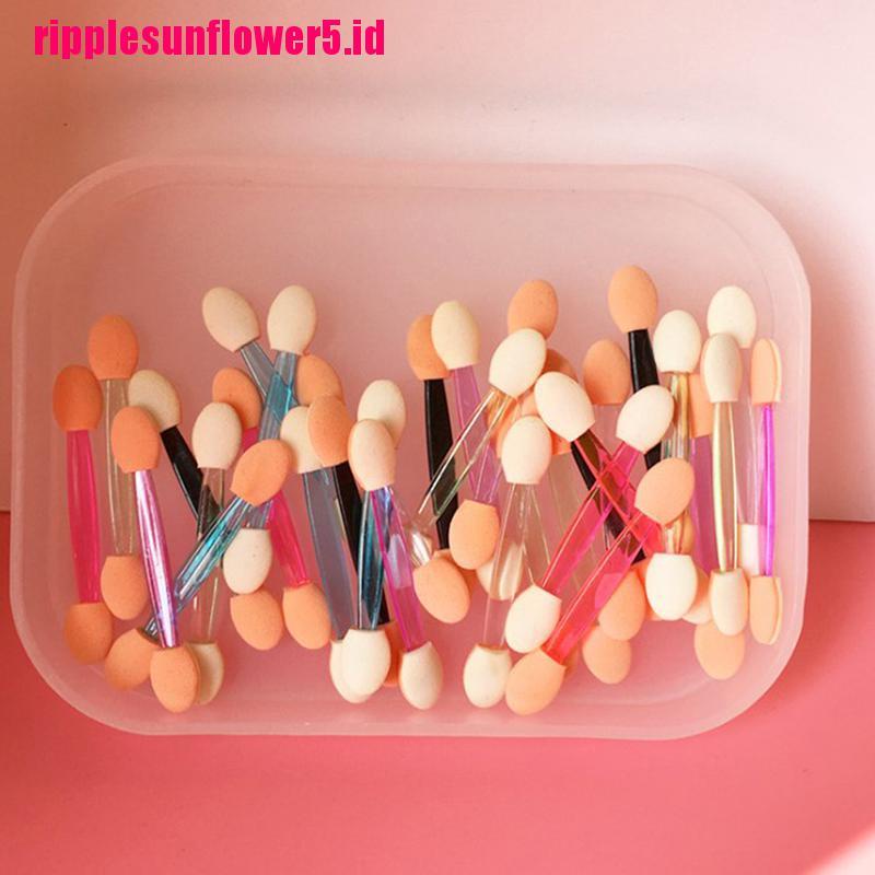 # Kaos T-Shirt Wanita Lengan Pendek Motif Print #10pcs Brush Spons Aplikator Eyeshadow Dua Sisi Sekali Pakai