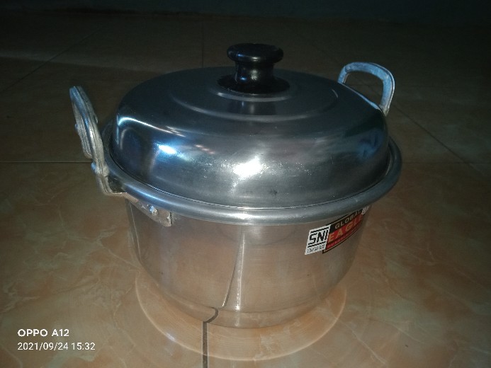 Panci Dandang Steamer  Masak Kukus / Langseng Ekonomi + Saringan