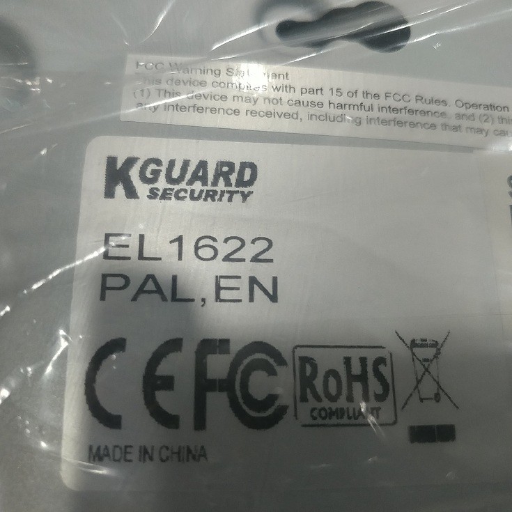 KGUARD Security EL1622 16 Channel DVR