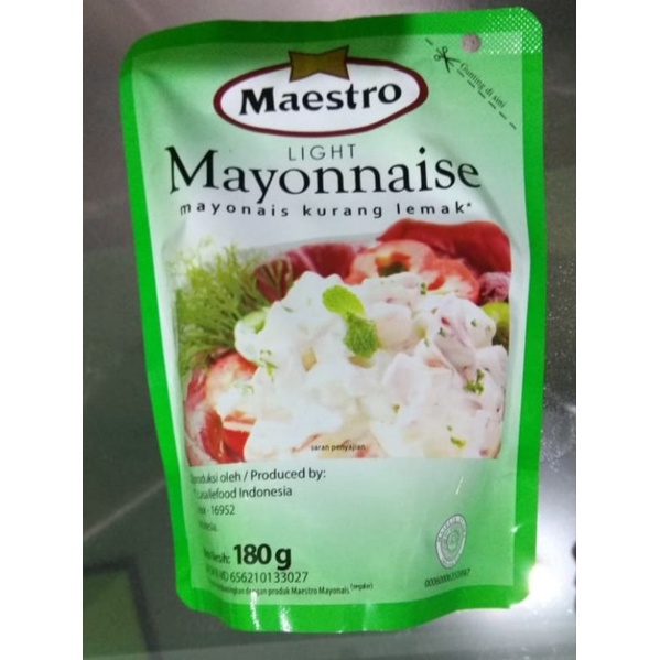 

MAESTRO MAYONNAISE 180 GRAM