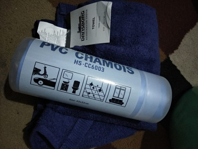 Jysk Handuk Towel Dansborg 34x80cm Navy Blue