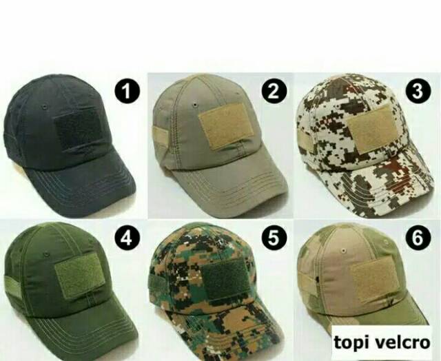 Topi Tactical Velcro Polos