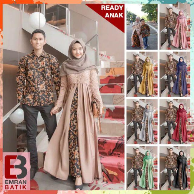 Maura Couple - Sania Ruffle Batik Couple Ori Ndoro Jowi Dnt Garansi Termurah Shopee - Couple Hayunda