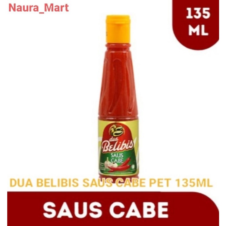 

DUA BELIBIS saus cabe Pet 135mL