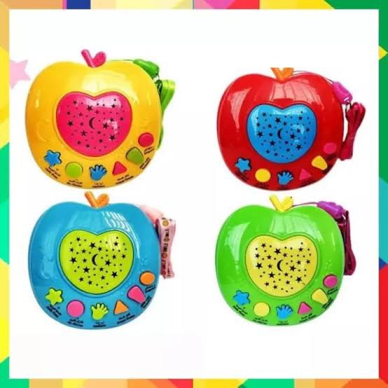 Mainan edukasi anak sholeh  speaker Mengaji Apel