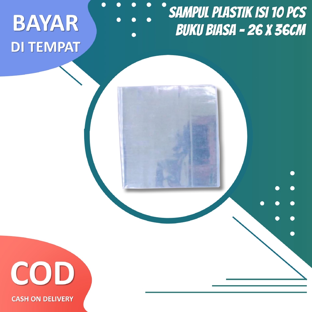 

Sampul Plastik Buku Tulis 10 pcs