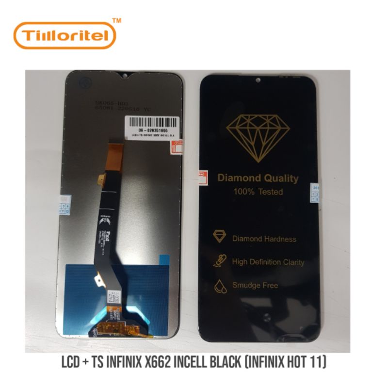 LCD+TS INFINIX X662 INCELL BLACK (INFINIX HOT 11)