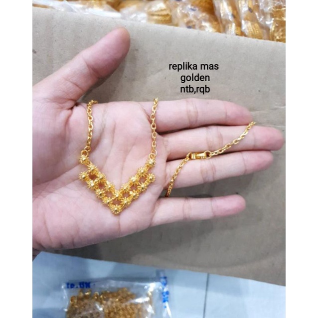 Replika emas 24k matahari, cocok dipake pesta,kado dll