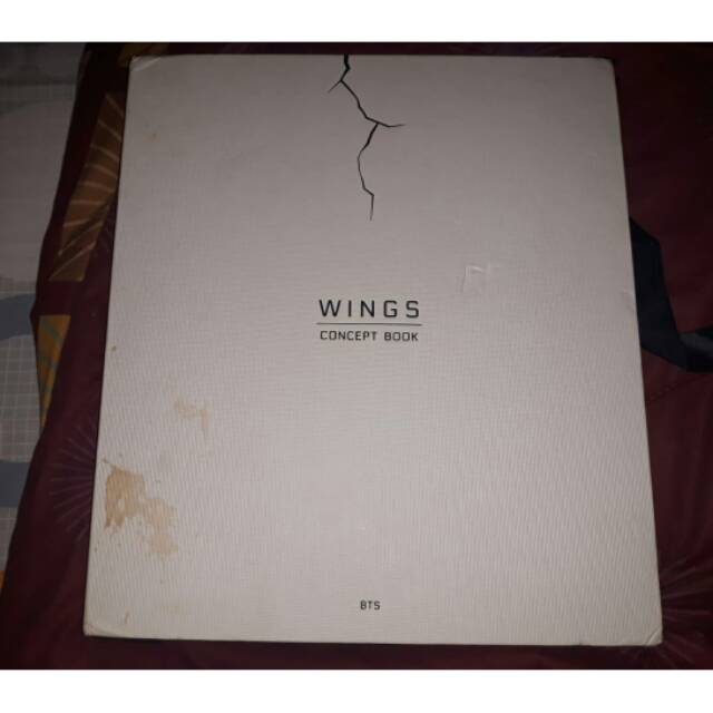 (RARE) BTS Wings concept book