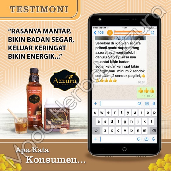 

Madu Azzura Super Strong - Madu Sumber Energi Untuk Vitalitas dan Stamina 450 gr dan 500 gr