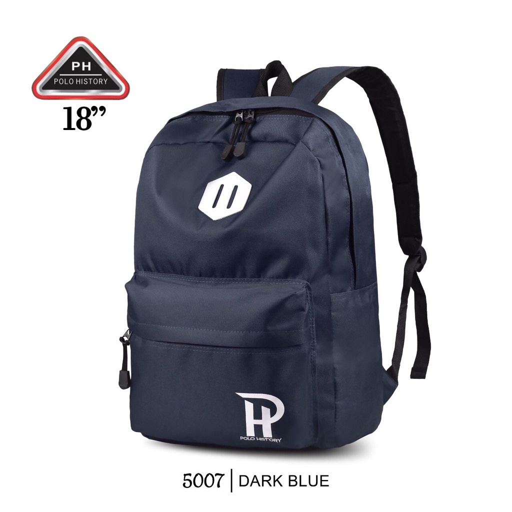 { FF } Tas Ransel Sekolah Polo History 5007 '18/ Unisex / Ransel Fashion /Tas Laptop / Waterfroof