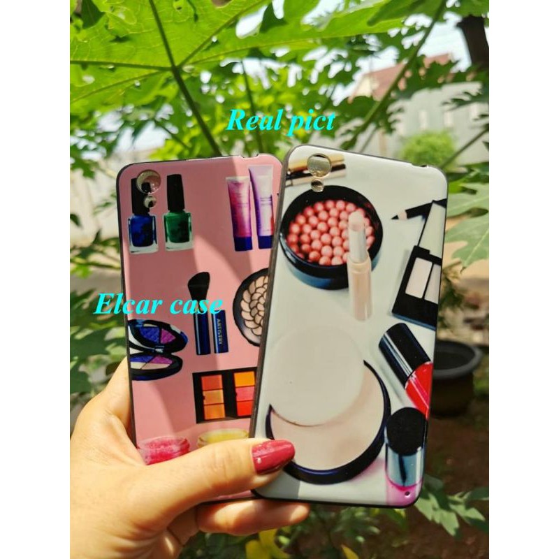 Jelly case motif lipstik oppo a37 neo 9 softcase motif make up oppo neo 9 neo9 a37 a 37 a37w