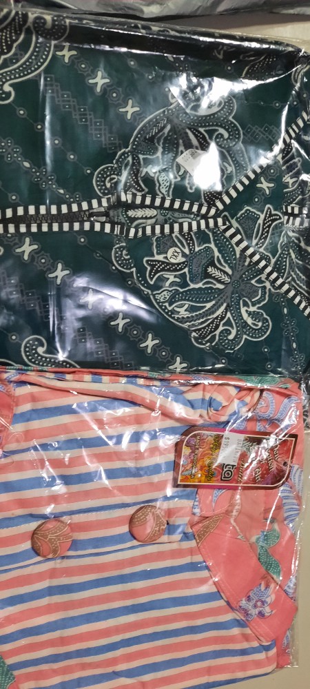 Atasan Batik Dolby Dolbi Dobby Doby Tenun Sutra Tulis Halus Katun Tunik Batik