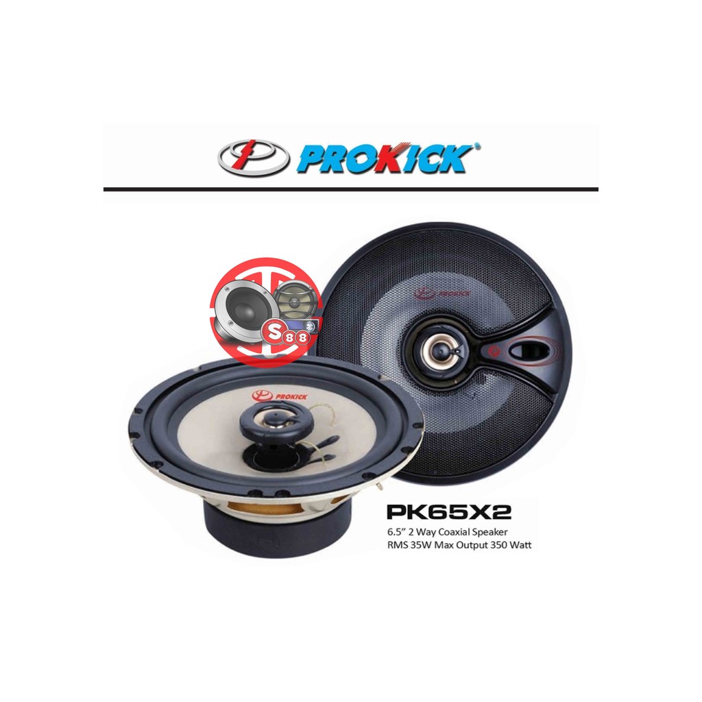 Prokick Speaker Mobil Coaxial 6.5 inch 2-Way Per Set