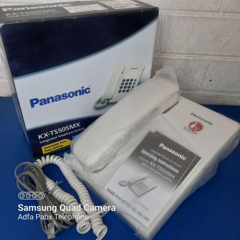 Telepon Rumah Dan Kantor Panasonic KX-TS505 MX BARU