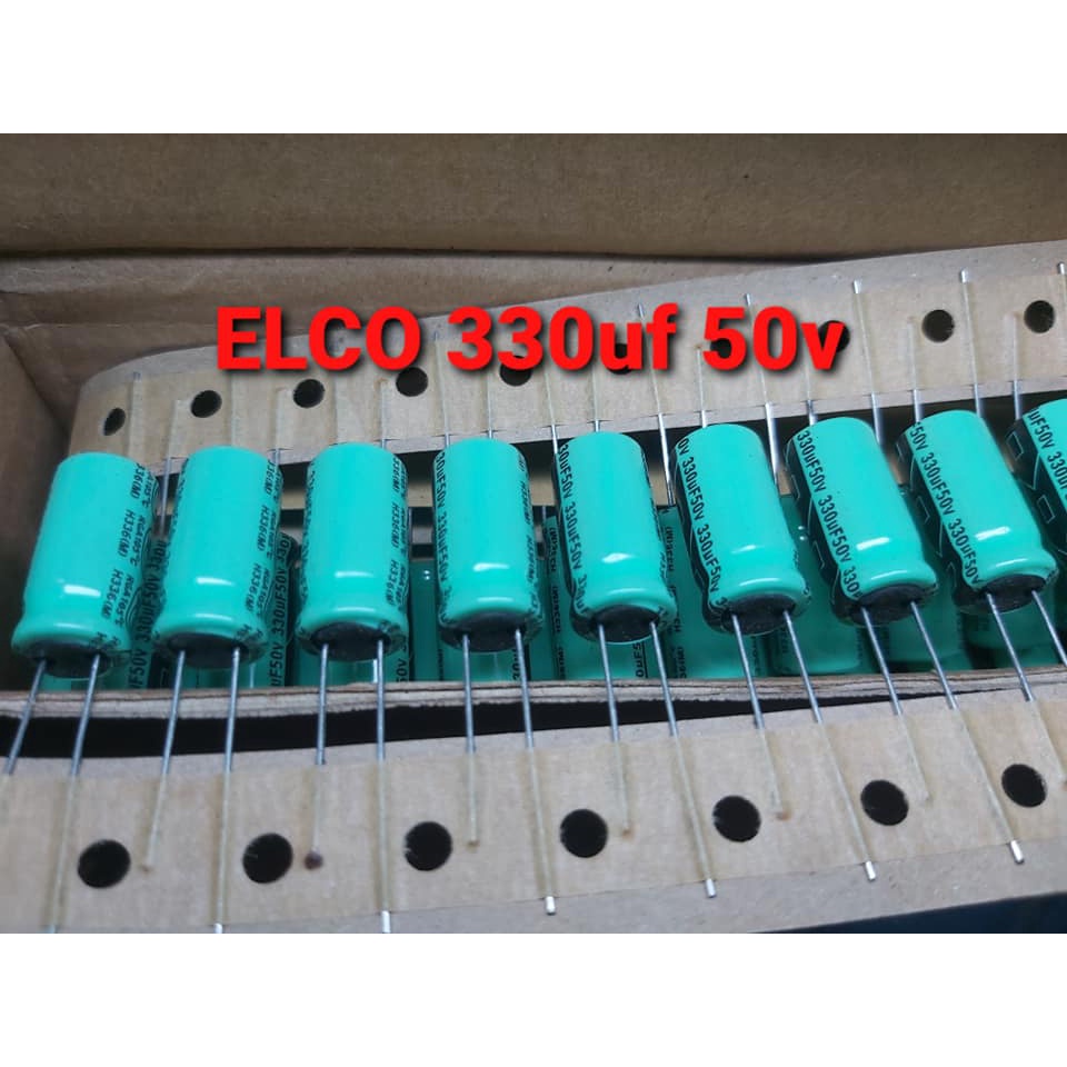 ELCO 330uf 50v ORIGINAL