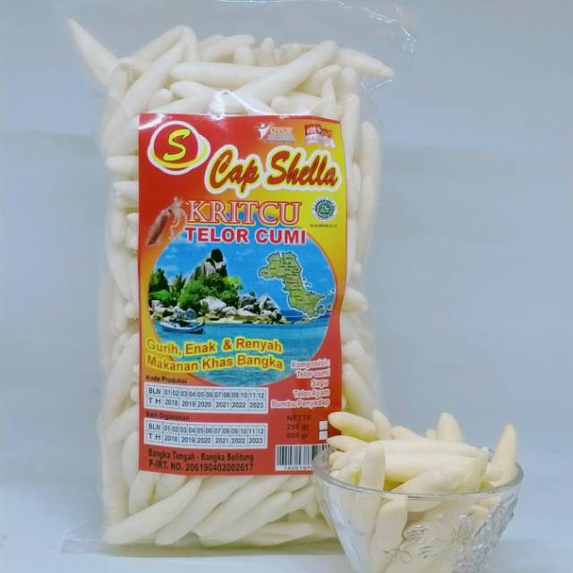

Kricu telur cumi cap shella 250gr