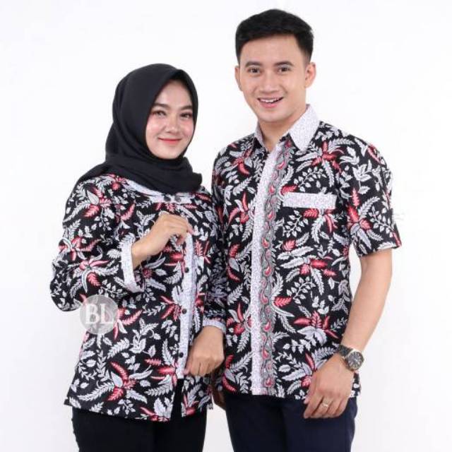  Batik  Couple  batik  sarimbit  baju batik  atasan  batik  atasan  