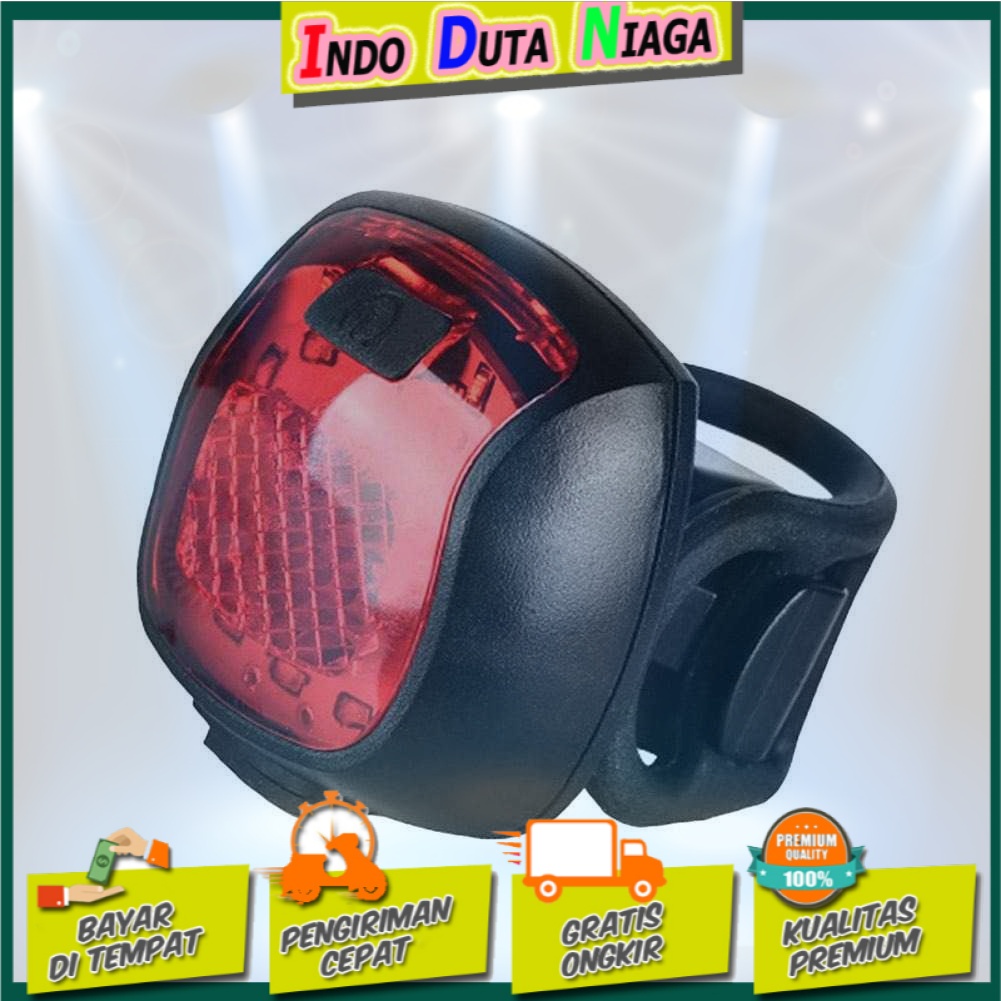 Deemount Lampu Sepeda LED Taillight 20 Lumens - DC-116