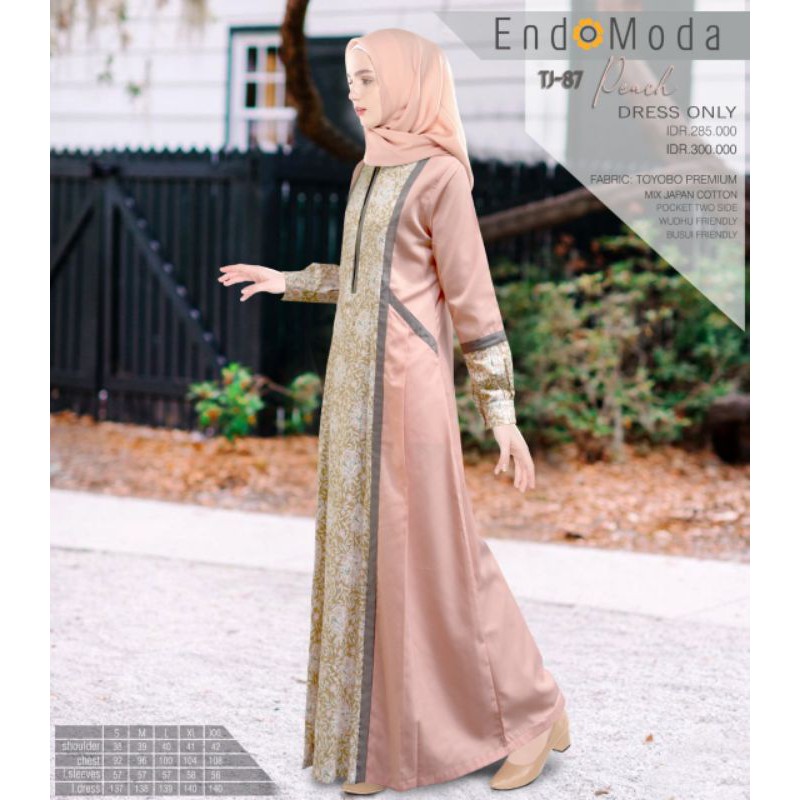 gamis muslimah endomoda TJ 87