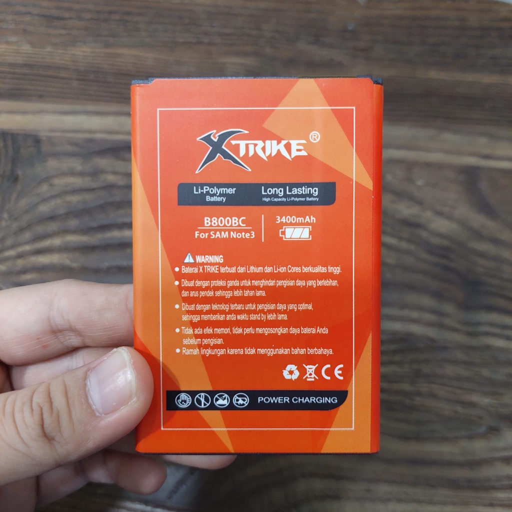 Baterai SAMSUNG NOTE 3 N9000 XTRIKE DOUBLE POWER