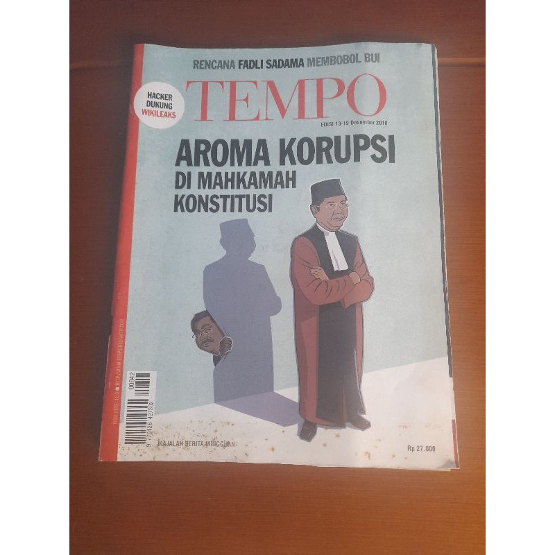 Majalah Politik Tempo No.3942 Ed 13-19 DESEMBER 2010 ( Bekas Original & Segel)