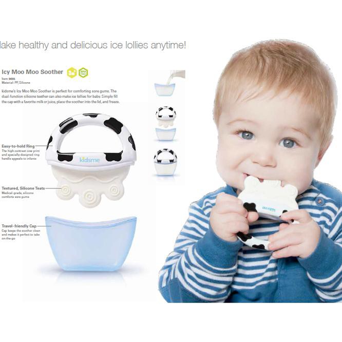kidsme icy moo moo teether