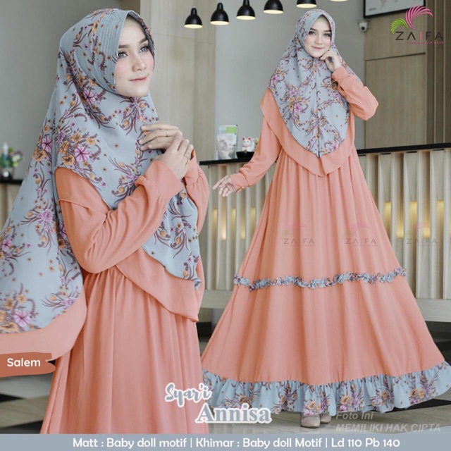 Gamis syari annisa