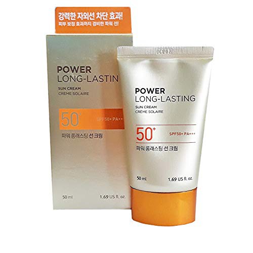 THEFACESHOP - Power Long Lasting Sun Cream SPF 50++ 50 ml