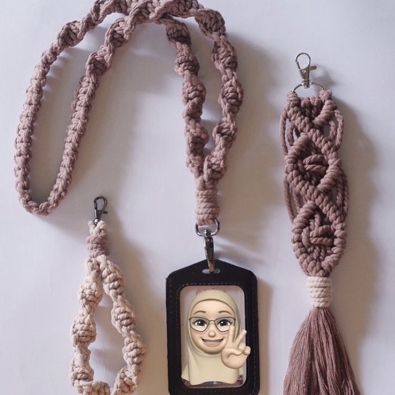 

Office set - lanyard - keychain - handstrap (gantungan id card)