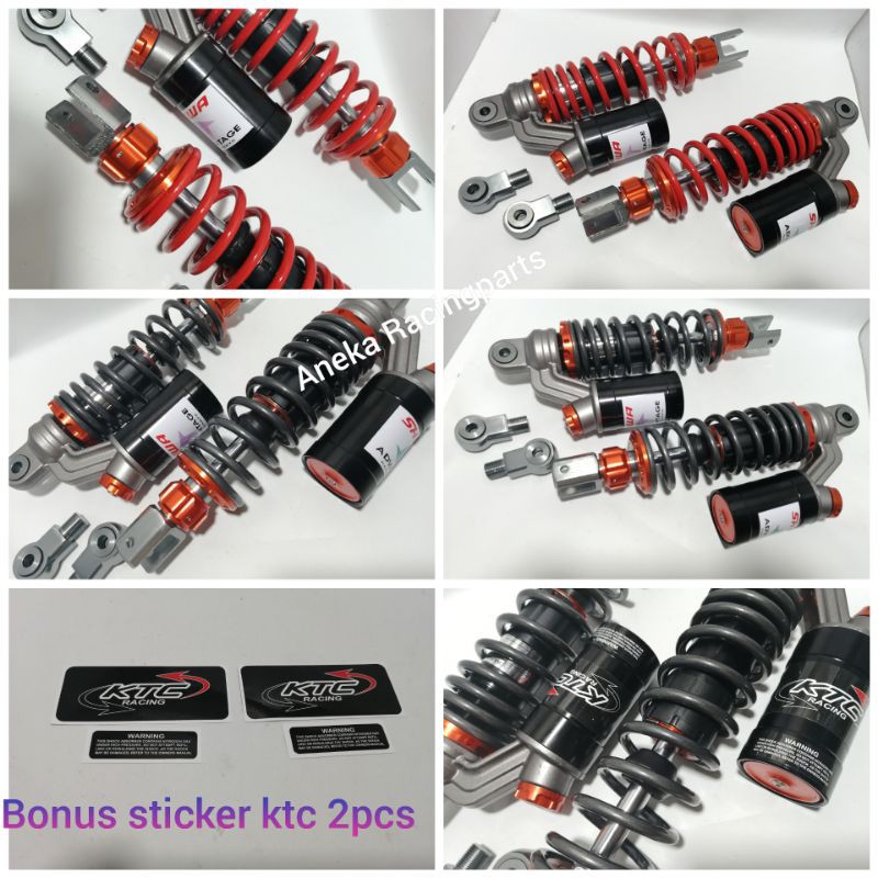 shockbreaker jupiter z vega r vega new fiz r showa model ktc xtreme 285mm / shock belakang jupiter