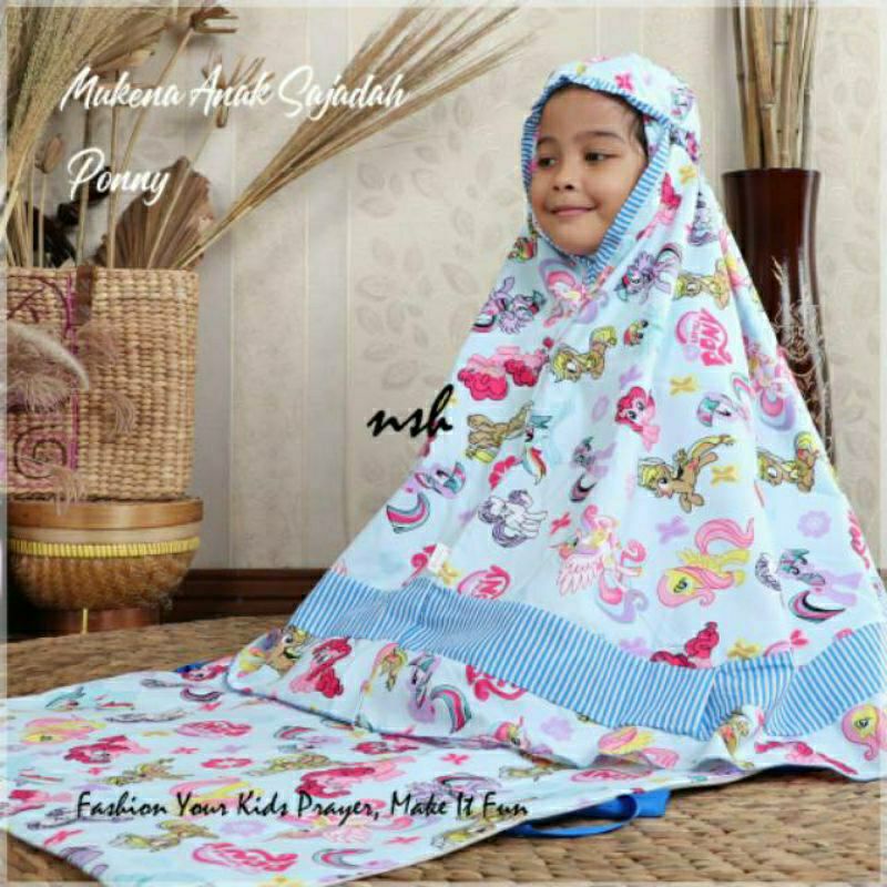 MUKENA ANAK MUKENA ANAK PEREMPUAN LOL LITTLE PONY HELLO KITTY FREE TAS SAJADAH USIA 1-10 TAHUN MUKENA ANAK KARAKTER