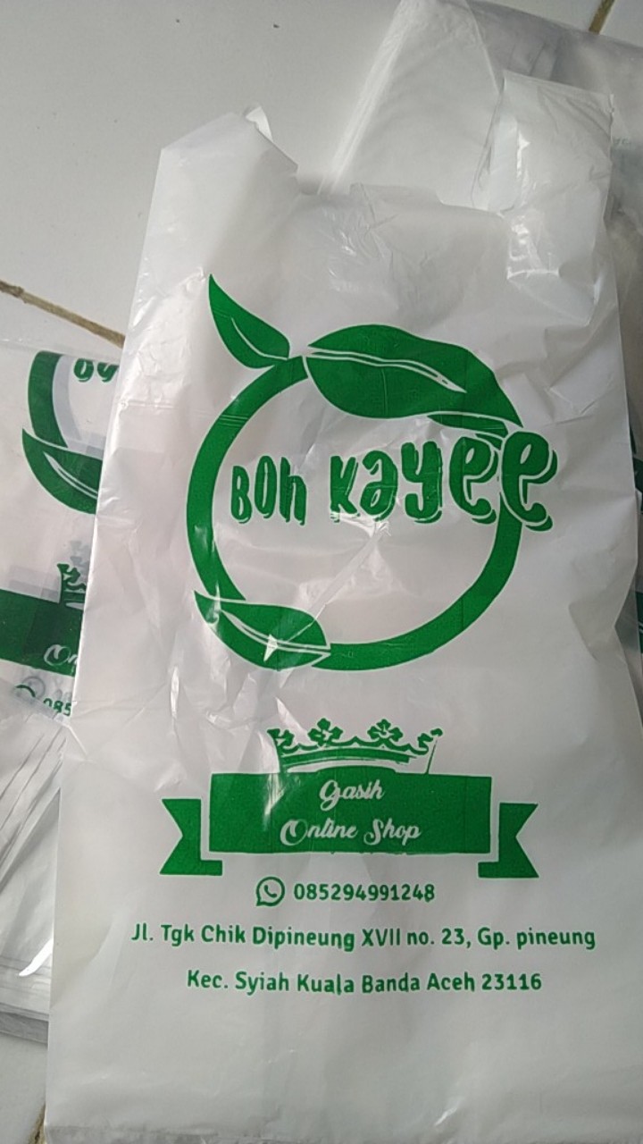 Plastik Kresek Sablon Kecil