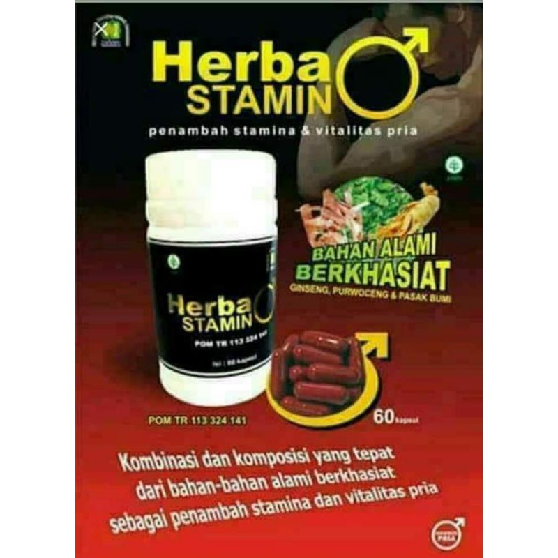 Herbastamin Nasa / Herbal Stamina Pria Nasa