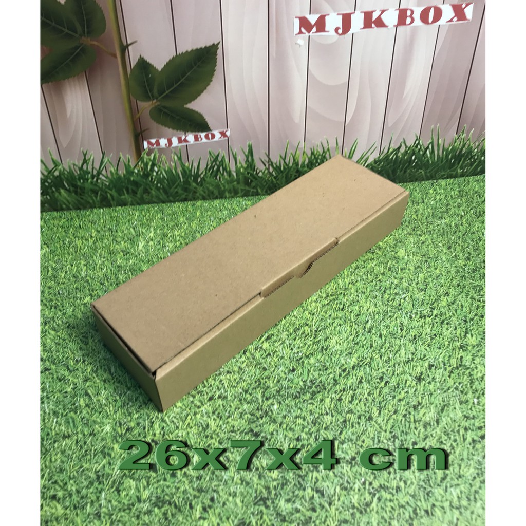 

Kardus Karton Uk, 26 x 7 x 4 cm..Die Cut untuk packing - aksesoris - dll