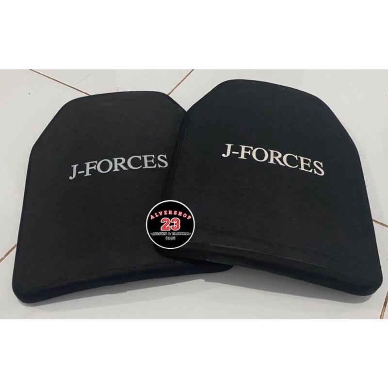 Plate Kevlar Balistic Anti Peluru Rompi Bodyvest Lev IV J Force Original