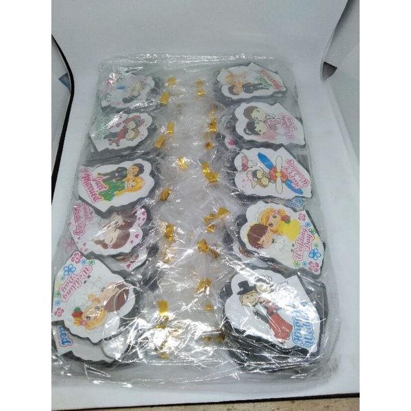 Souvenir Pernikahan 100 pcs Gantungan Kunci
