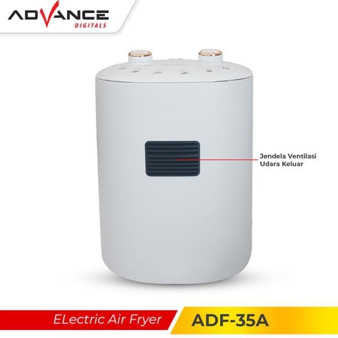 Advance Air Fryer ADF-35A Penggorengan Tanpa Minyak 3,5 Lt ADF35A
