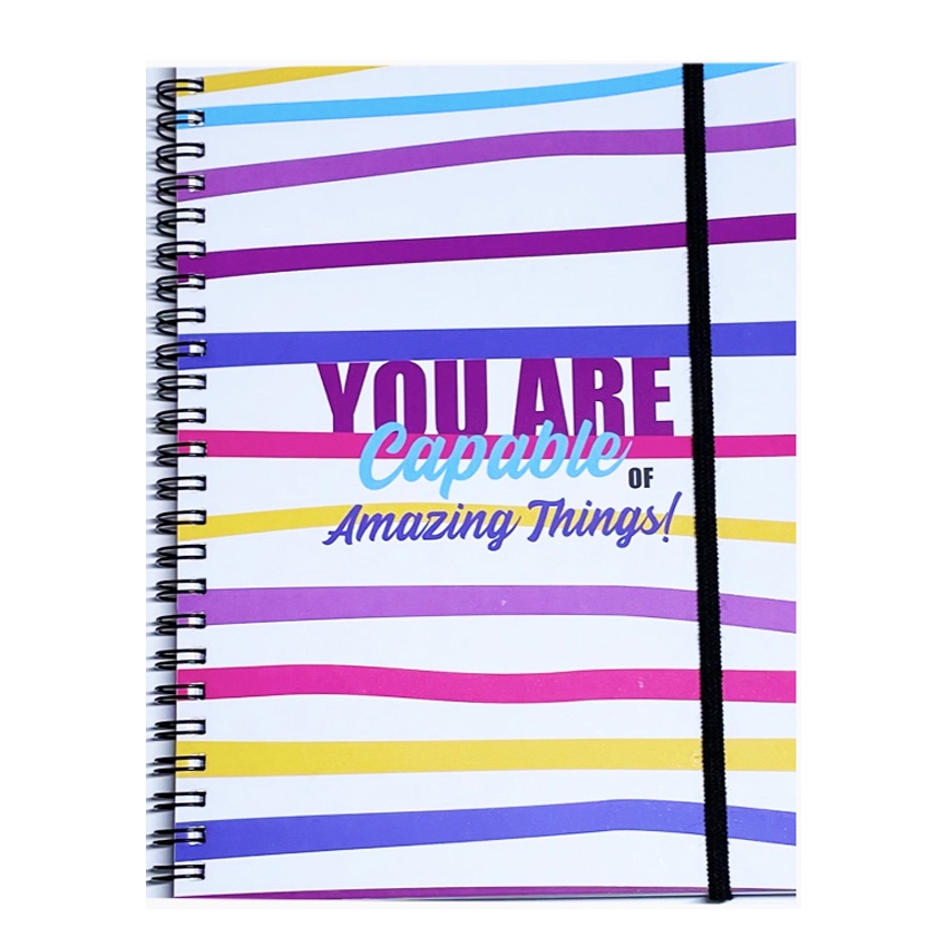 

A5 You are Capabale Of Amazing Things Notebook