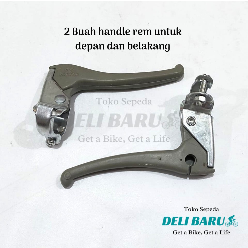 Rem model capit brake set sepeda anak, BMX, mini 1 set komplit