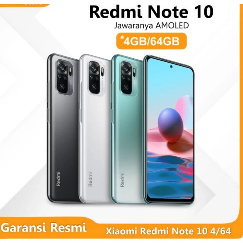 redmi not 10  ram 4/64