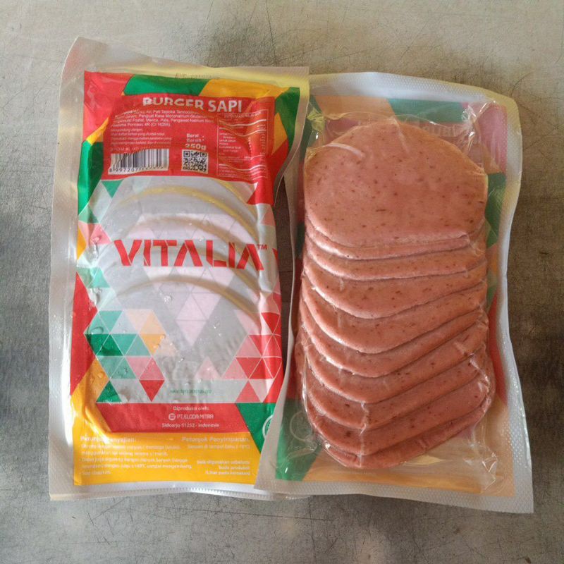 

beef burger Vitalia isi 10pcs