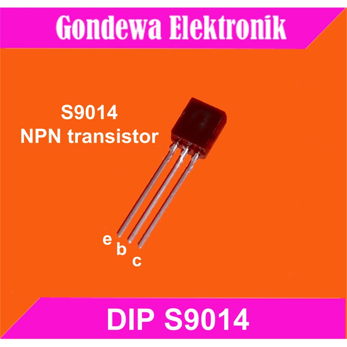 S9014 DIP TO92 general purpose NPN transistor