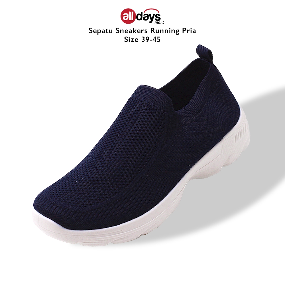 Faster Sepatu Sneakers Slip On Casual Pria 1910-120 Size 39-44