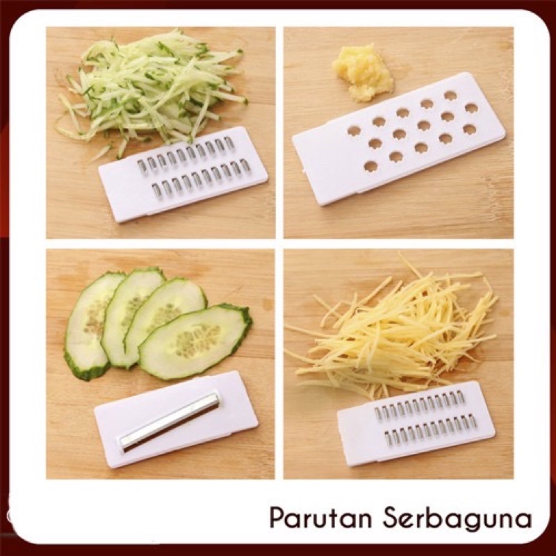 PARUTAN MULTI FUNGSI SERBAGUNA 4IN1 / ALAT PEMOTONG BUAH DAN SAYUR TY 999