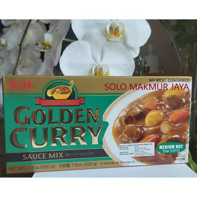 

{BISA COD} S&B Golden Curry 220 gr - Medium Hot MURAH [Kode 1|Kode 2|Kode 3|Kode 4|Kode 5|Kode