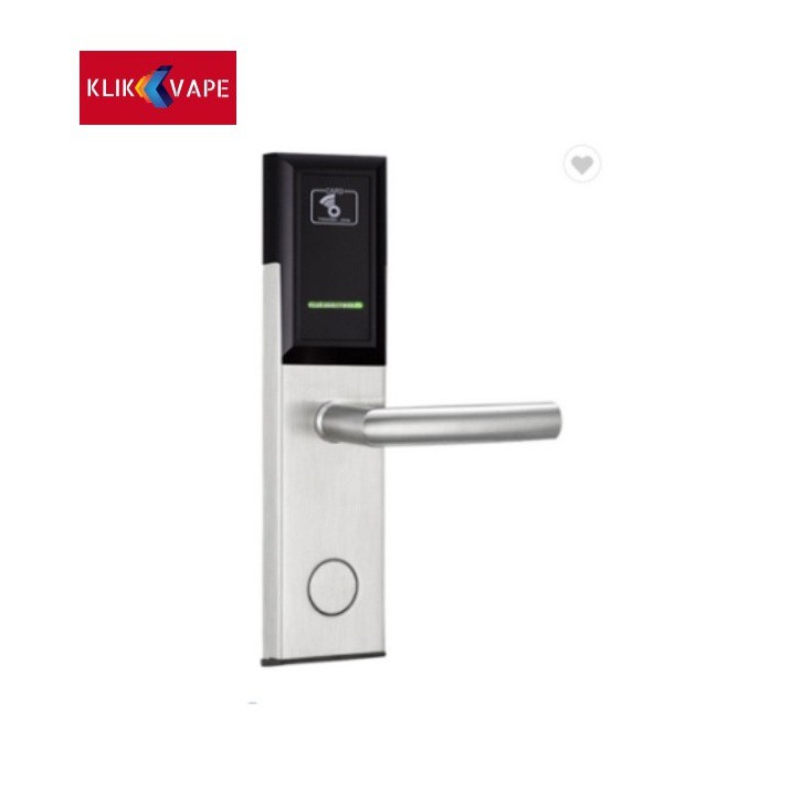 Door Lock With Card H1053 - SILVER LEFT KlikVape Bandung