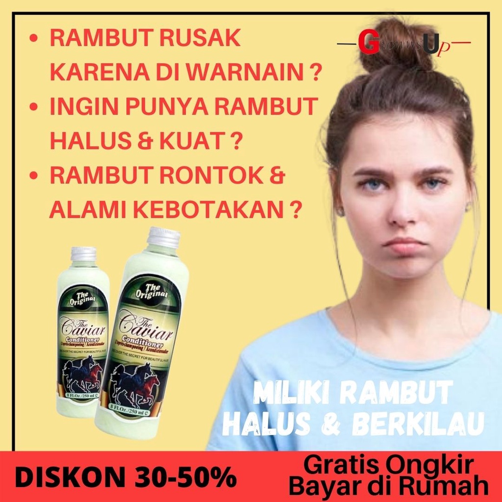CAVIAR CONDITIONER KONDISIONER RAMBUT - PELEMBUT RAMBUT PERAWATAN RAMBUT CAVIAR