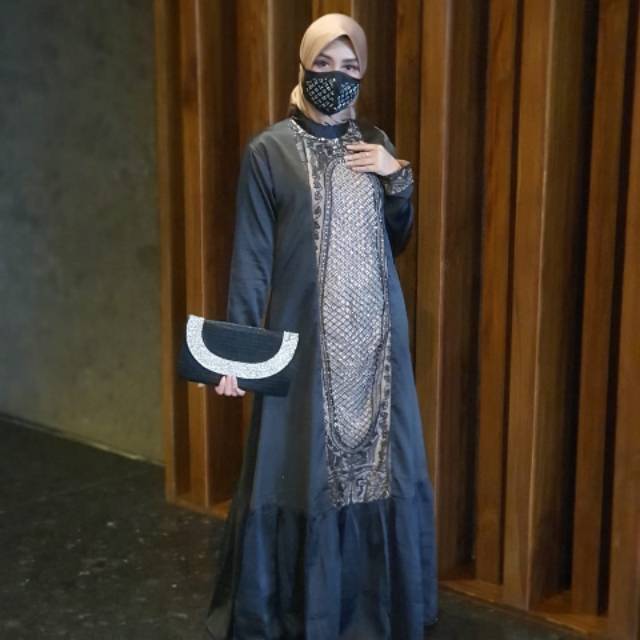 Dress pesta intan + masker original JS Boutique